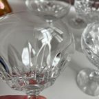 Set Van Negen Loodkristallen Champagne Coupes thumbnail 7