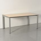 Solidesk Bureau, Ahorn Blad, 160 X 80 Cm, Vaste Hoogte Onderstel thumbnail 2