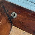 Set Van 2 Vintage Identieke Houten Spiegels In Ibiza Stijl thumbnail 7