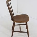 3 Pastoe Spijlenstoelen Vintage Stoelen thumbnail 13