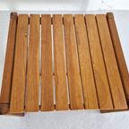 Vintage Latten Bijzettafel Karin Möbring Voor IKEA thumbnail 5