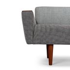 Grijze Geherstoffeerde Deense Design Vintage 3zits Sofa Gemaakt Door Cfc Silkeborg 1960s thumbnail 8