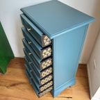 Vintage Art Deco Ladekast (homestead Blue) thumbnail 4