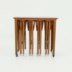 Teak Nesting Tables By Poul Hundevad For Novy Domov 1960S thumbnail 5