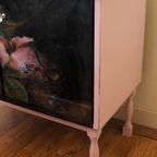 Roze Kast  Met Rozen Van Cornelis Van Spaendonck thumbnail 3