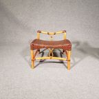 Lounge Chair And Footstool Designed By Yuzuru Yamakawa Rattan And Bamboo thumbnail 11