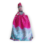 Kleurrijke Marionet Pop Uit India 2 Zijdig ( Man Én Vrouw) thumbnail 5