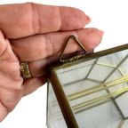 Vintage Mini Serre / Vitrine / Etagere Met Spiegelwand thumbnail 5