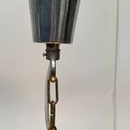 VEB Kristallleuchte Ebersbach - Chrystal Hanging Pedant - Model Sputnik - Solid Glass (no Cracks) thumbnail 9