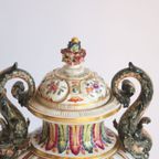 Capodimonte Vases, Late 19th, Set Of Two thumbnail 8