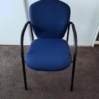 3 Blauwe Stevige Stoelen thumbnail 2