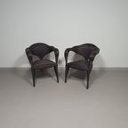 Set Of Postmodern Rattan Chairs 80S thumbnail 3