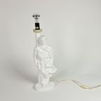 Tafellamp - Detective - Lantaarnpaal Lamp - Keramiek - Post Modern - 80's thumbnail 5