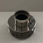 Vintage Stainless Steel Espresso Cups thumbnail 3