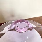 Murano Schaal - Organisch Glas - Lila thumbnail 8