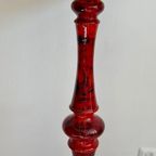 Xl Vintage Keramiek Vloerlamp Hustadt Leuchten Jaren 60 thumbnail 3