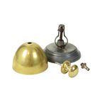 Messing En Metalen Hotelbel Receptiebel Mid-century thumbnail 10