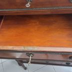 Louis Xvi 6 Laden Commode Met Grijs Marmeren Tablet thumbnail 8