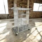 Vintage Plexiglas Meubel / Audiomeubel / Cart thumbnail 6