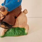 60's Vintage Tuinkabouter Rubberen Kabouter Vintage Dwerg thumbnail 3