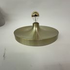 Mid Century Design Gold Wall Lamp Disc , 1970’S thumbnail 3