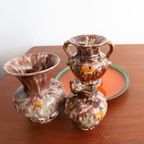 Groot Vintage Bord/Schaal Pottenbakkerij ‘T Vuur, Jaren '70 thumbnail 3