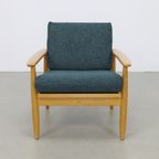 Vintage Deense Fauteuil, 1970S Nieuw Gestoffeerd thumbnail 7