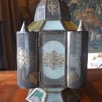 Vintage Oosterse Marokkaanse Arabische Lantaarn Lamp thumbnail 2