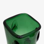 Groene Glazen 60’s Empoli Italy Vaas thumbnail 4