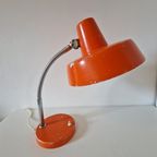 Vintage Bureaulamp Oranje Lamp Desklight Jaren 70 Retro Lamp thumbnail 7