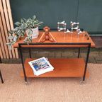 Vintage Design Trolley Pastoe Stijl Mid Century Bijzettafel thumbnail 13