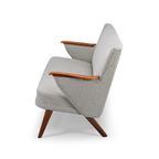 Deense Design Geherstoffeerde Sofa By Johannes Andersen En Gemaakt Door Cfc , 1960s thumbnail 4