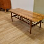 Vintage Deense Salontafel Koffietafel Tafel Teak thumbnail 6