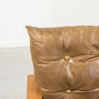 Vatne Mobler Three Seats Sculptural Oak Frame Sofa From 1960’S thumbnail 10