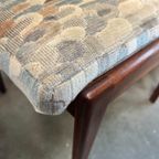Vier Zeldzame Vintage Eetkamerstoelen, Model 641p, Rudolf Glatzel Voor Thonet thumbnail 5
