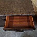 Vintage Dressoir Bamboe Kast Boho Wandkast Dressoirtje thumbnail 9