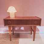 1950's Swedish Mid-century Teak Side Table / Hall Cabinet thumbnail 11