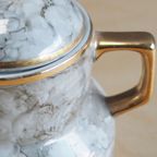 Vintage Gemarmerd Koffie Setje thumbnail 8