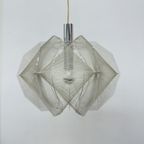 Paul Secon For Sompex Clear Wire Hanging Lamp , 1970S Germany thumbnail 8