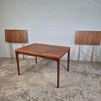 Henning Kjaernulf, Vejle, Vintage Deense Eettafel Teak 60'S thumbnail 18