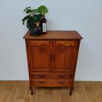 Brocante Queen Ann Barkast Wandkast Buffetkast Ladekast Drankenkast108 thumbnail 5