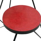 Vintage Plantentafel Planten Standaard Ronde Formica Design thumbnail 6