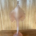 Mid Century Jack In The Pulpit, Vazen Van Satijn Glas thumbnail 10