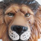 Italië Wandmasker Wand Masker Handgeschilderd Leeuw thumbnail 12