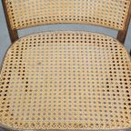 Set Van 2 Tijdloze En Charmante Bistro Stoeltjes In De Stijl Van Thonet Met Uniek Houten Frame thumbnail 6