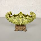 Majolica Jardinière Schütz Cilli Ca.1900 thumbnail 2