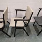 Set Van 4 Vintage Eetkamerstoelen Stako 4 Vintage Stoelen thumbnail 6