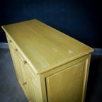 Gehouten Commode Kledingkast / Wandkast Uit Circa 1910 thumbnail 11