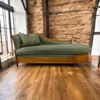 Vintage Art Deco Chaise Longue / Sofa / Daybed thumbnail 3