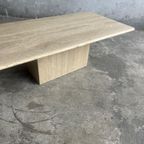 Vintage Italian Travertine Coffee Table, 1960S thumbnail 18